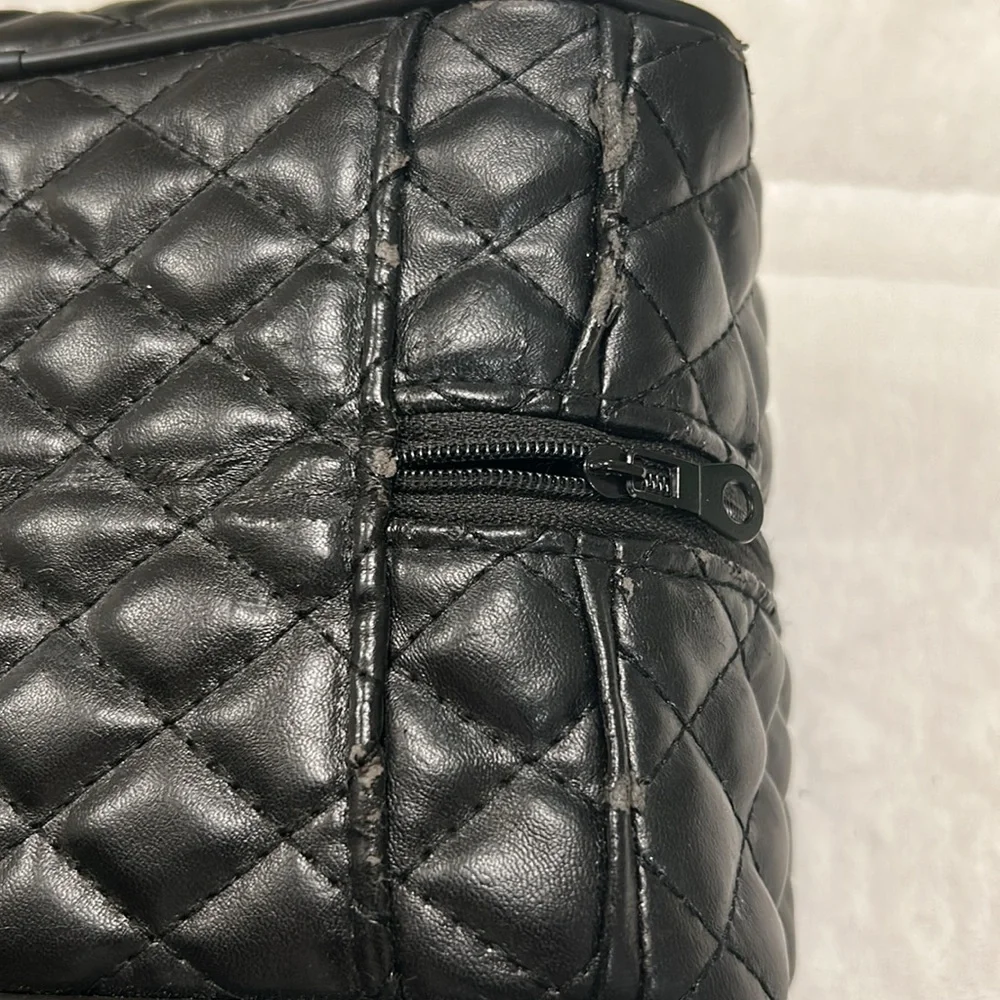 T3 branded quilted